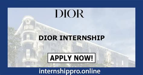 dior internships summer 2021|Dior internship summer 2024.